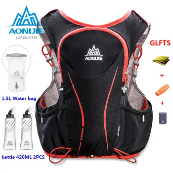 

AONIJIE 5L Women Bag Men Marathon Hydration Vest Pack for 1.5L Water Bag Cycling Hiking Bag Outdoor Sport Running Backpack