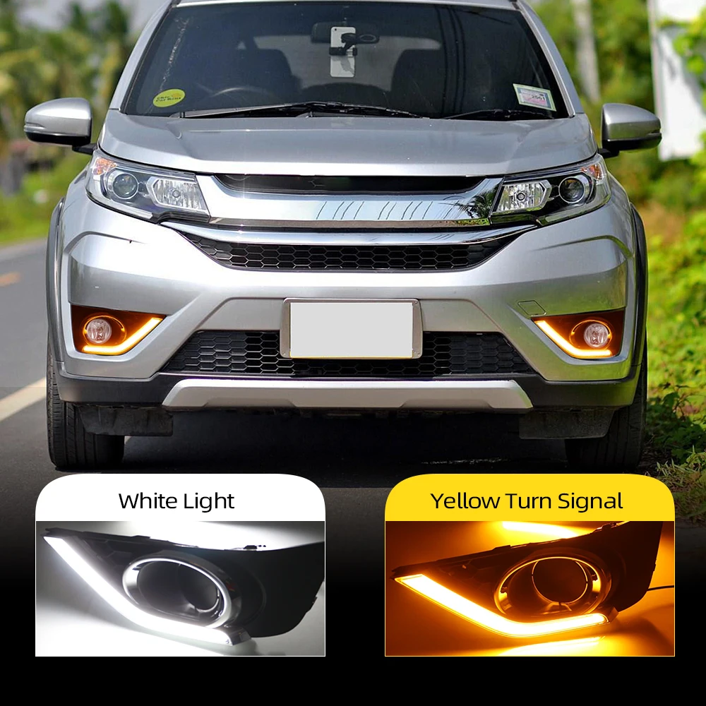 CSCSNL 2 шт. светодиодные дневные ходовые огни светильник для Honda BR V BRV 2015 2016 2017 2018 2019