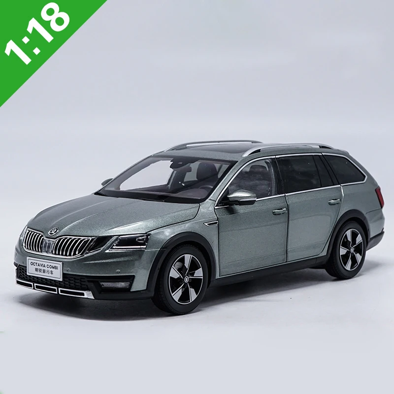 Оригинальная коробка 1:18 Высокая тщательно Skoda OCTAVIA Wagon сплава Модель автомобиля статические металлические модели автомобилей для Коллекционные вещи подарок