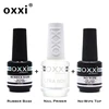 OXXI New a Set of Gel Varnish Primer For Nails UV Permanent Rubber base and Top Coat Gel Nail Polish Ultrabond Acid Free Lacquer ► Photo 1/6