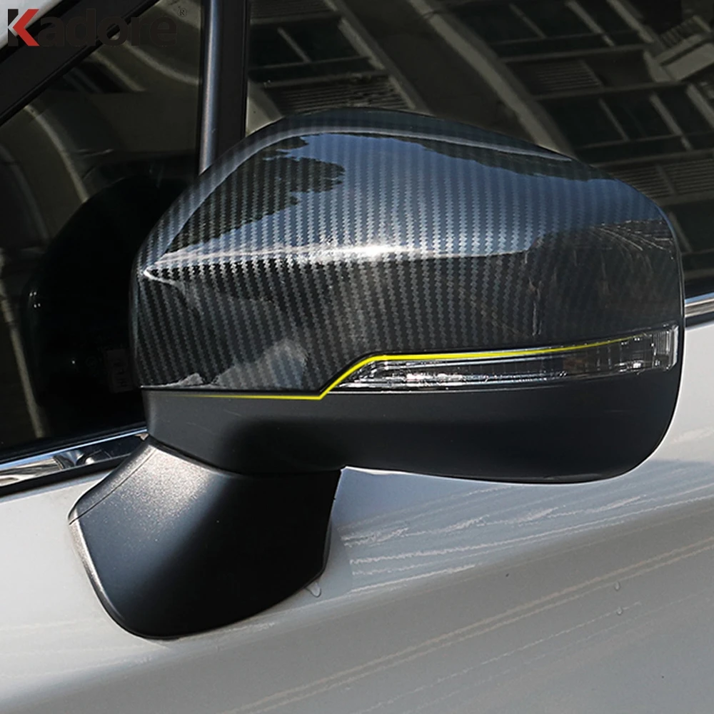 For Subaru XV Impreza Crosstrek 2018 2019 2020 Carbon Fiber Rearview