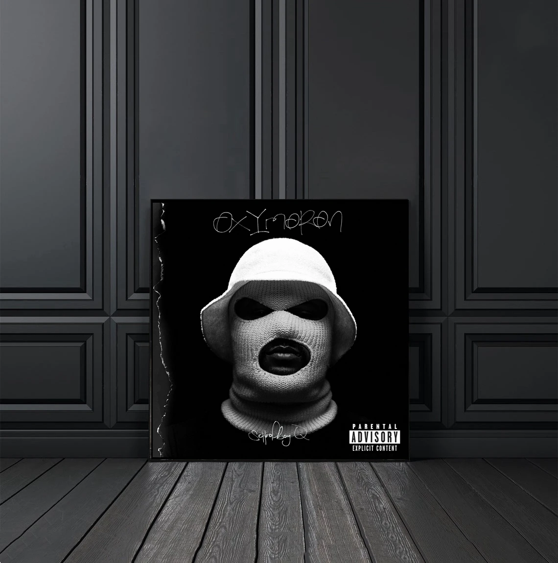 Schoolboy Q Oxymoron Deluxe Album Cover