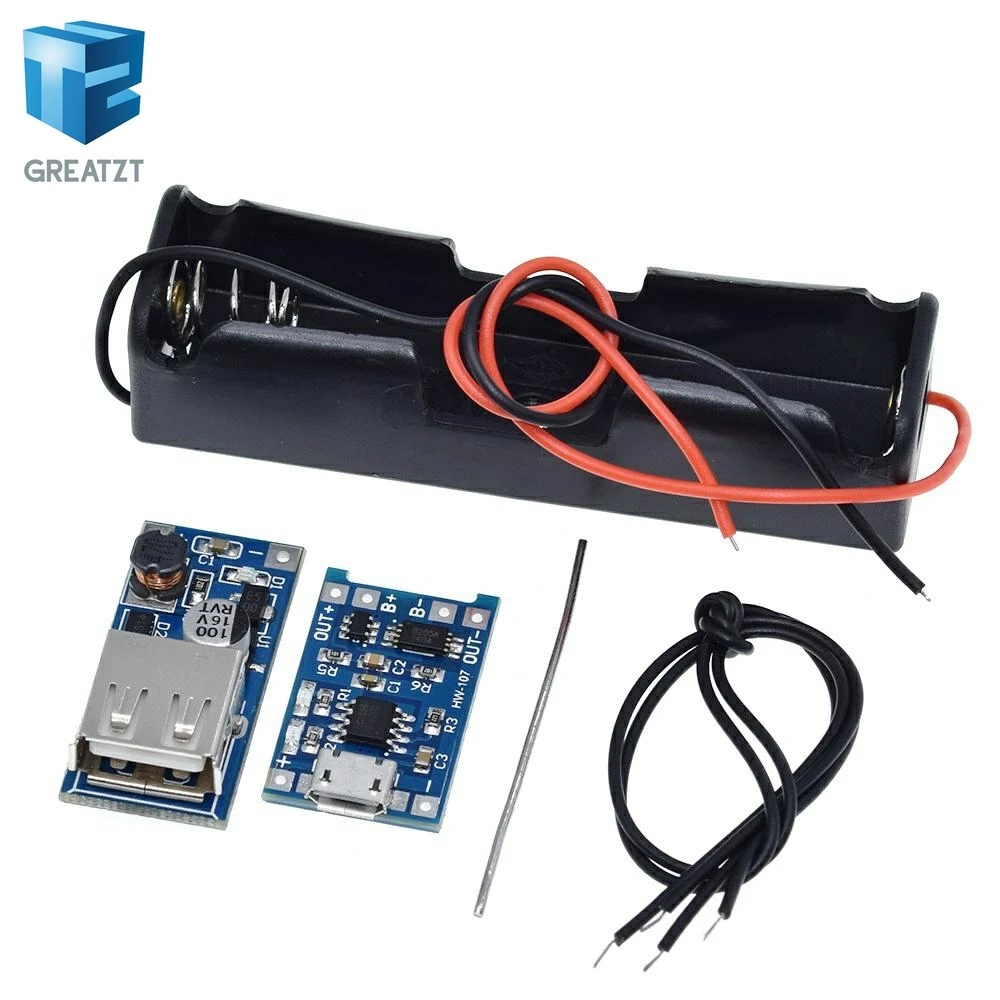 GREATZT 1 шт. 5 В робот 1A Micro USB 18650 литиевая Батарея зарядки доска Зарядное устройство Модуль + защита двойной функции TP4056