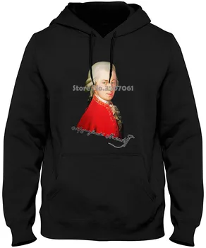 

Short Sleeve long Sleeve O-neck Cotton Men Cotton Novelty Music Theme Mozart Autograph Print Hoodies & Sweatshirts