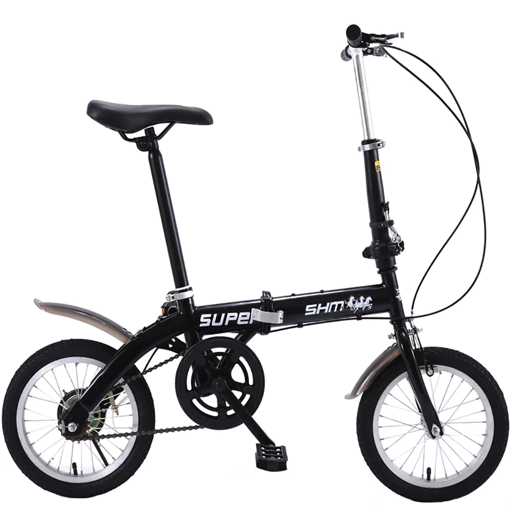 SANHEM Adult Student 14 Inch Wheel Small Size Sports Cycling Bike Foldable  Road Bicycle Men Double V Brake Front Fork Frame Ride|Bicycle| - AliExpress