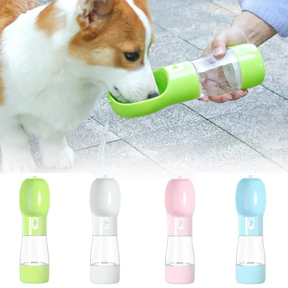 Портативная собачья бутылка для воды, дорожная чашка, уличная чаша кормушка для пищи, товары для домашних животных