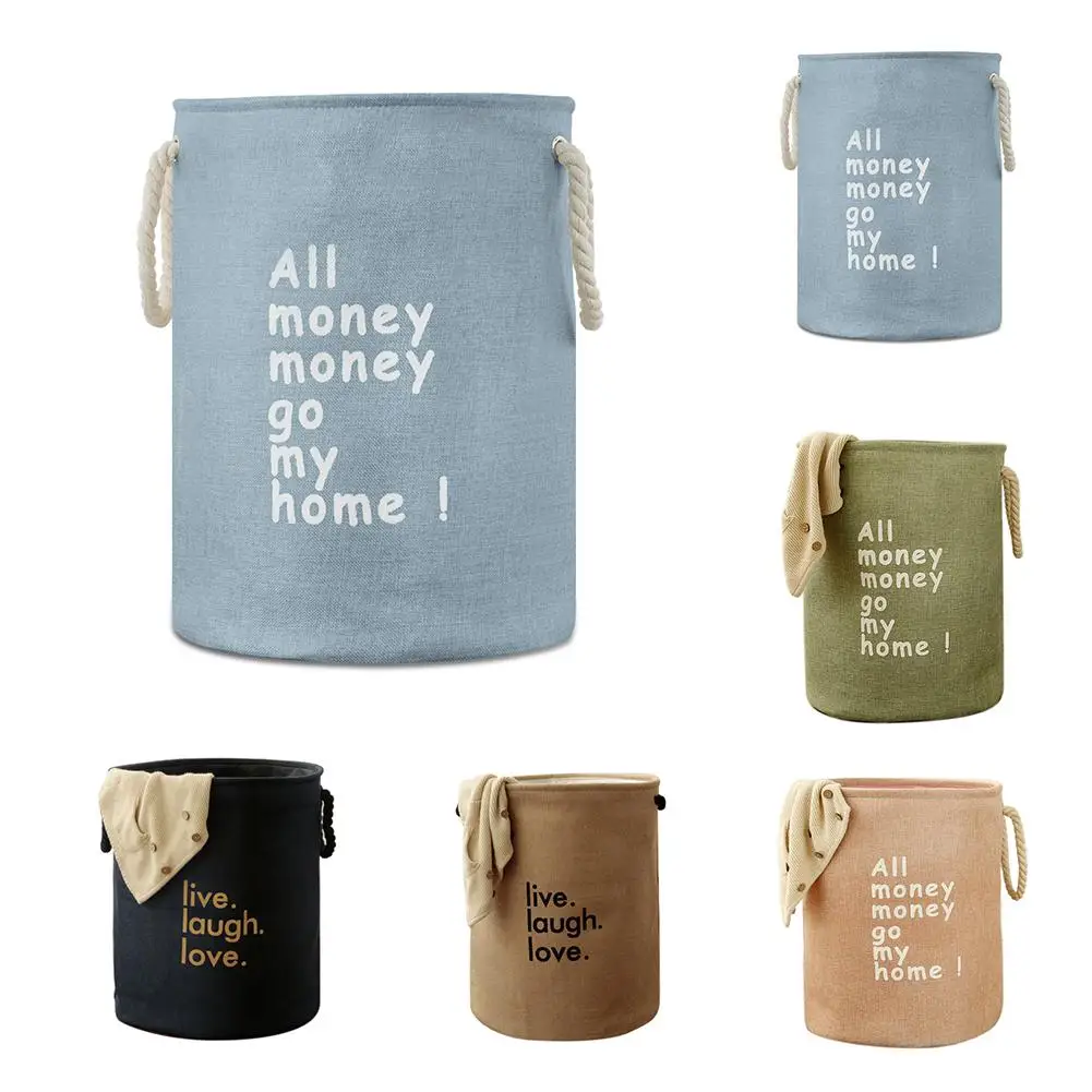 

Super Large Laundry Baskets Dirty Clothes Toy Storage Bag Bucket Folding Bedroom Bathroom Organizer