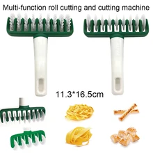 Многофункциональные роликовые присосы для теста решетка пластиковый нож для лапши паста мгновенный производитель лапша резак кухонные инструменты для приготовления пищи