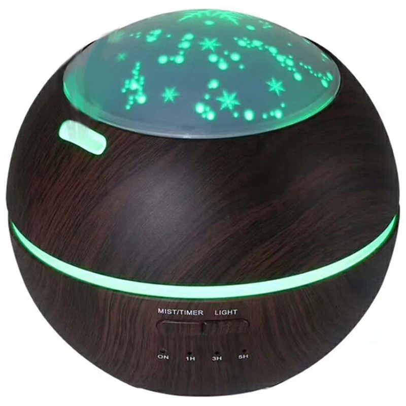 

Eu Plug Air Aroma Humidifier Diffuser Night Lights Wood Grain Ultrasonic Air Humidifier
