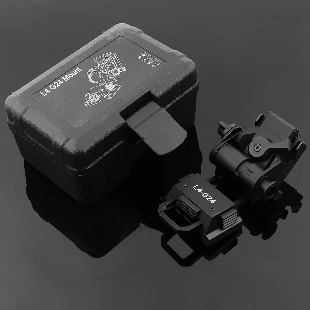 

Alloy L4G24 NVG Fast Helmet Mount Breakaway Base For PVS15 / PVS18 / GPNVG18