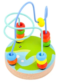 Светло-зеленый ToyWoo baby and child wrap beads box многофункциональные детские бусы для мальчиков и девочек от 1 до 2 лет 3 развивающие игрушки - Цвет: Светло-зеленый