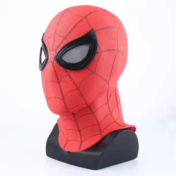 

Spider-Man Cosplay Mask Homecoming Peter Parker Miles Morales Spiderman Headwear Full Face Props Costume Halloween Accessories