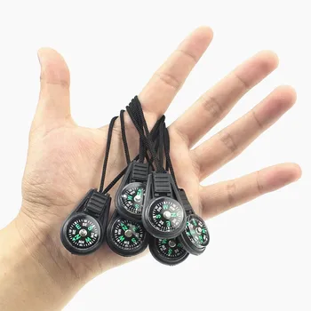 

Multi-function Portable Mini Survival Compass Camping Hiking Pocket Military Compass For Bracelet Outdoor Tools Fast Delivery