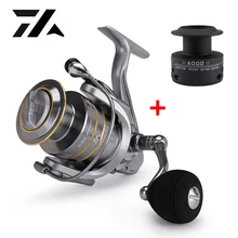 Высокое качество 14+ 1 BB двойная катушка Рыболовная катушка 5,5: 1 Передаточное отношение высокоскоростная спиннинговая катушка для карпа Рыболовные катушки для морской воды