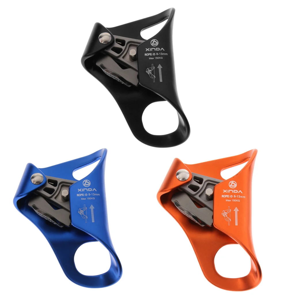 7075 Aviation Aluminum Chest Ascender Rock Climbing Caving Rescue