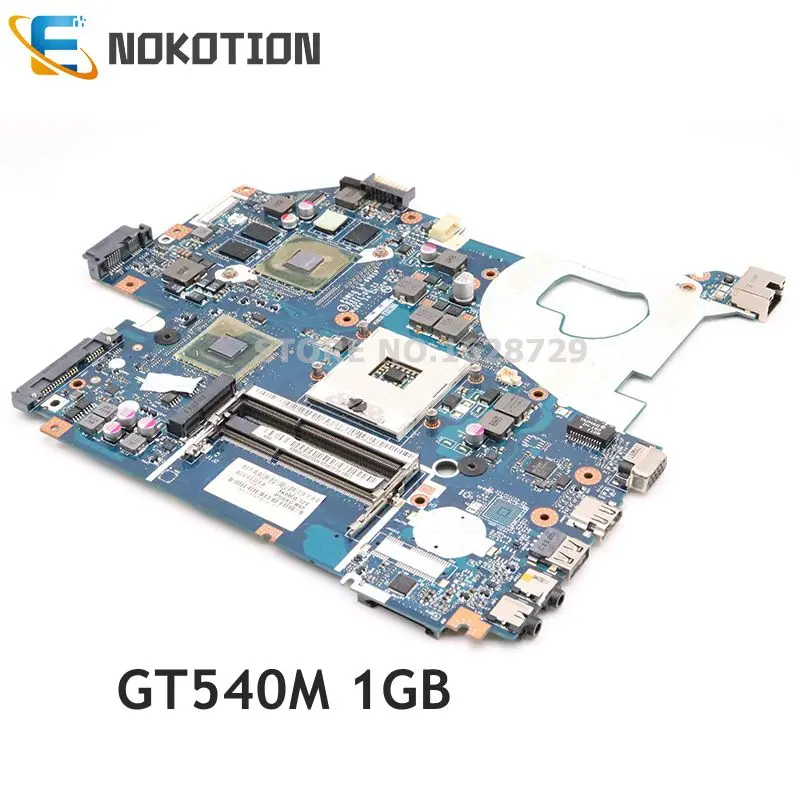 Материнская плата NOKOTION MBRCG02006 P5WE0 LA-6901P для ноутбука acer aspire 5750 5750G MB. RCG02.006 GT540M 1GB основная плата работает