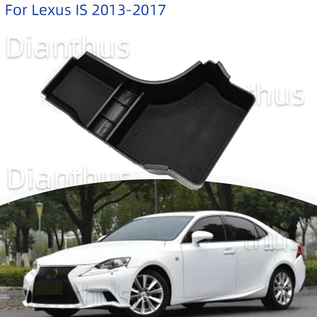 レクサス　ISF カーボンセンターアームレスト 1 セット車のカーボンファイバースタイルインテリアドア