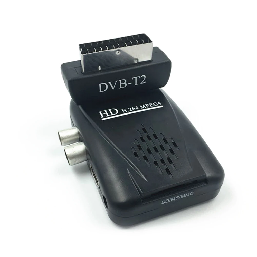 Цифровой ТВ тюнер HD Scart Dvb T2 декодер для телевизора порты Sup выход HDMI/Scart 1080P Usb порт