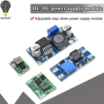 

DC-DC Voltage stabilized power supply module Adjustable boost& buck voltage regulator module LM2596S-ADJ MT3608 MP1584EN