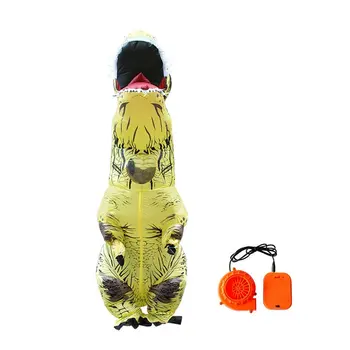 

Lovely Cute Design Inflatable Animal Dinosaur Costumes Funny Halloween Party Cosplay Blowup Costume for Audult