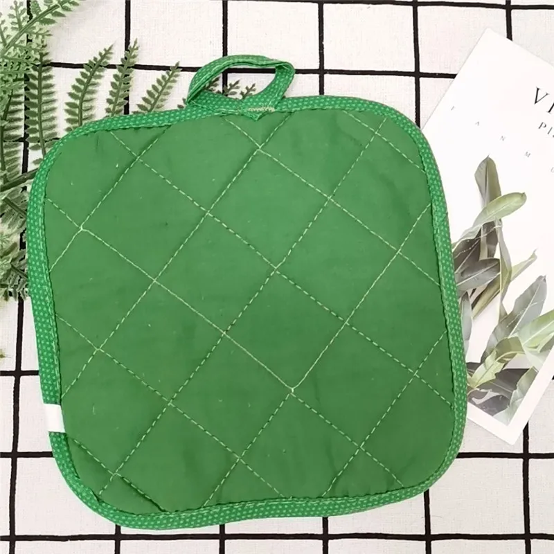 1Pc 17x17cm Nähen Baumwolle Bunte Obst Gedruckt Coaste Talbe Tischset Topflappen Schüssel Matte Küche Backen Werkzeug – Detail 9