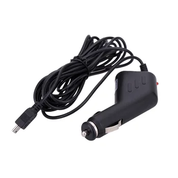 

Hot Universal Car DVR Charger 5V for Navigation GPS Car Navigate Vehicle Recorder DVR Camera LED Indicator