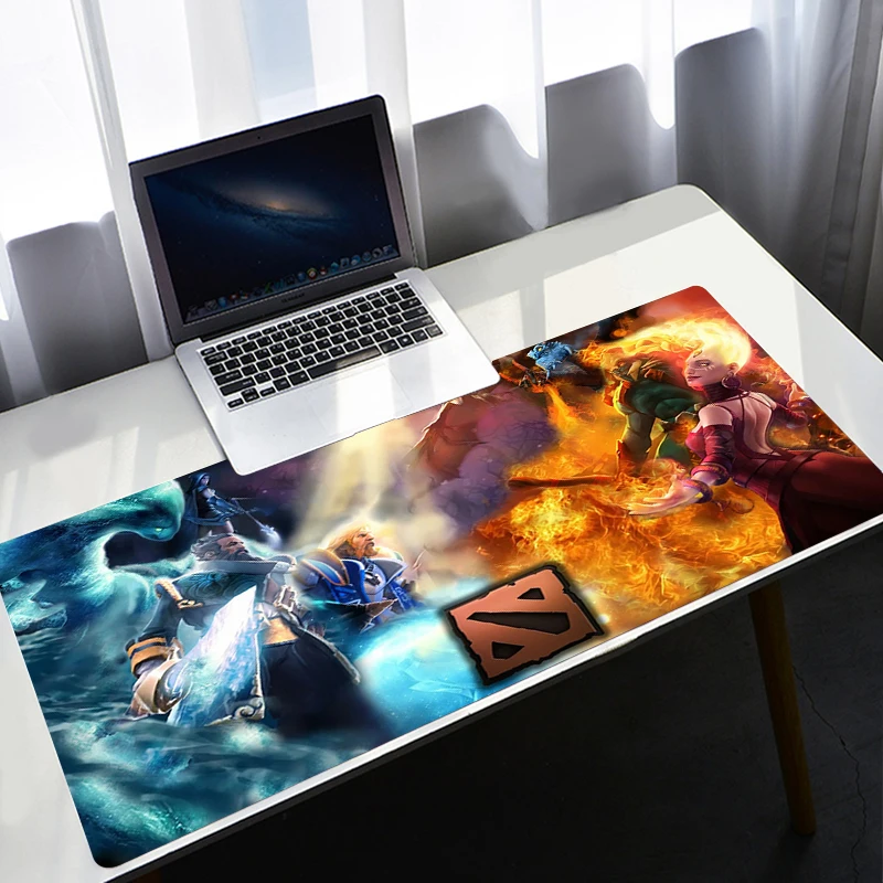 

DOTA 2 Gaming Mousepad DOTA LOGO XL Large Mouse Pad Locking Edge Rubber Laptop DOTA2 Computer Gamer Play keyboard Mouse Mats Pad