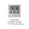 Digital BBQ Cooking Oven Thermometer Meat Kitchen Food Temperature Meter for Grill Timer Function with Stainless Steel Probe ► Photo 3/6