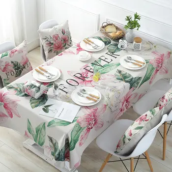 

Nordic ins wind net red pastoral tablecloth tablecloth tea table cloth cover towel