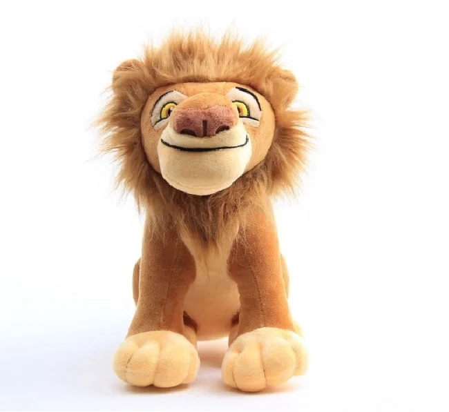 3 шт./компл. 26-28 см с изображением короля льва Simba Nana плюшевые игрушки и куклы из мультфильма фильм Simba мягкие набитые плюшем, Животные игрушки для детей рождественские подарки