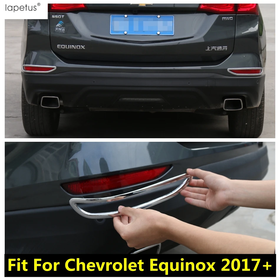 Аксессуары Lapetus подходит для Chevrolet Equinox 2017 2020 ABS задний бампер противотуманный
