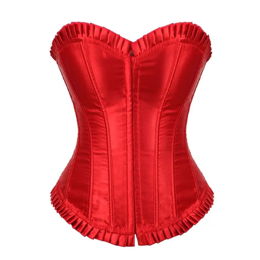 

Women Sexy Victorian Brocade Corset Top Lace up Boned Waist Cincher Overbust Corset Bridal Wedding Corsets Bustiers Lingerie