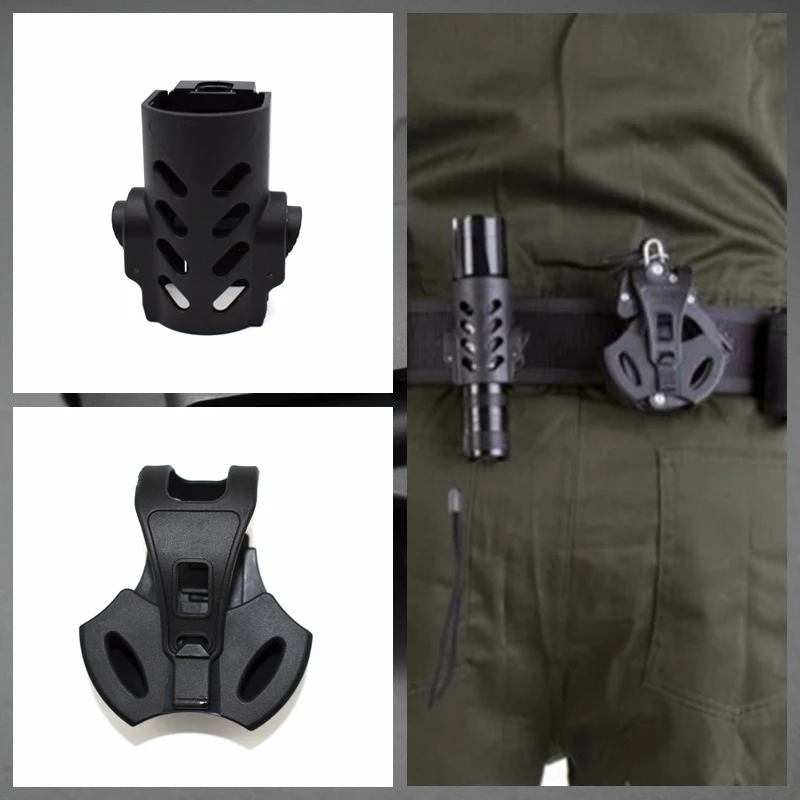 PaintballFlashlightPouchCaseTacticalOpenTopCuffCaseFits