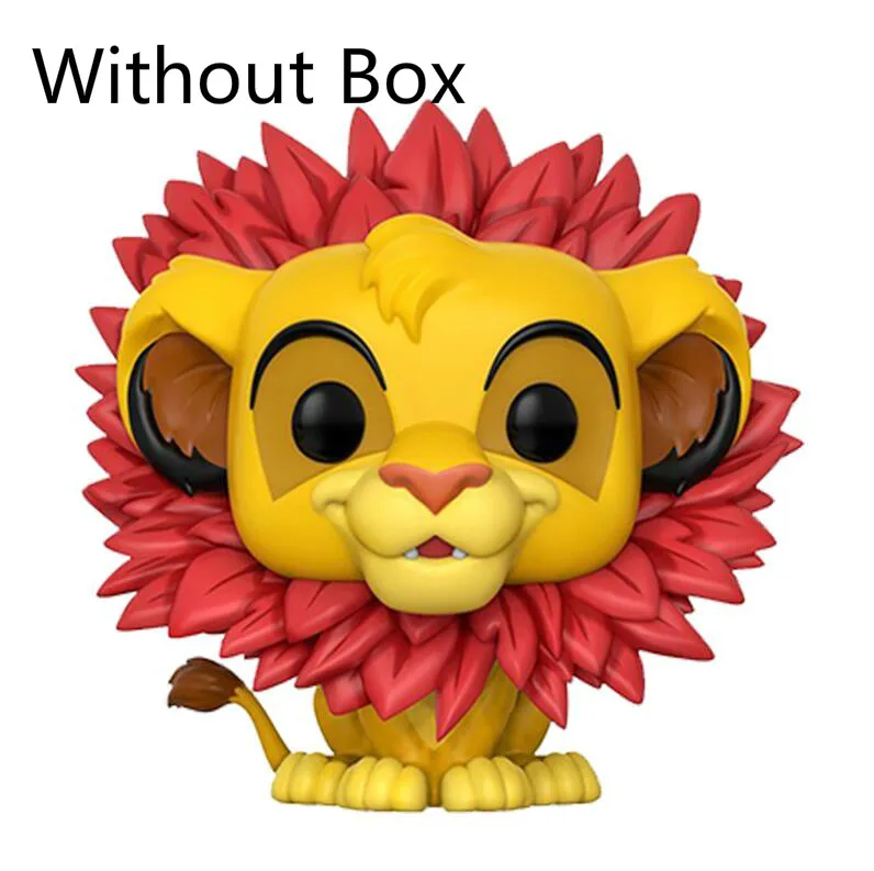 FUNKO POP мультфильм Король Лев Simba#302 Виниловая фигурка Коллекционная модель для детей подарок на день рождения - Цвет: No Box