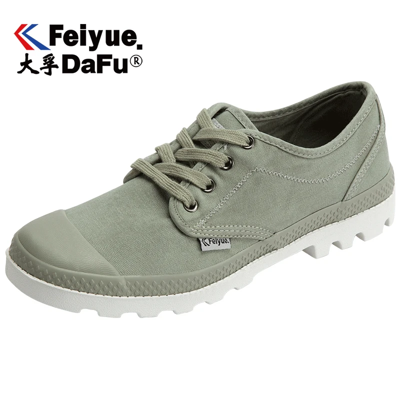 Feiyue/Новинка; парусиновая обувь; коллекция 698 года; рабочие туфли; Мужская и женская обувь; вулканизированные кеды; сезон осень; нескользящая пара; повседневная обувь на плоской подошве;