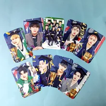 

9Pcs/Set Kpop ATEEZ Photocard New Album ZERO: FEVER EPILOGUE Postcard New Album Lomo Card Photo Print Cards Poster Picture Fans