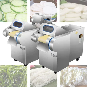 

vegetable cutting machine for potatoes radishes leeks cabbage green onions slicer shredded cut section vegetable cutter