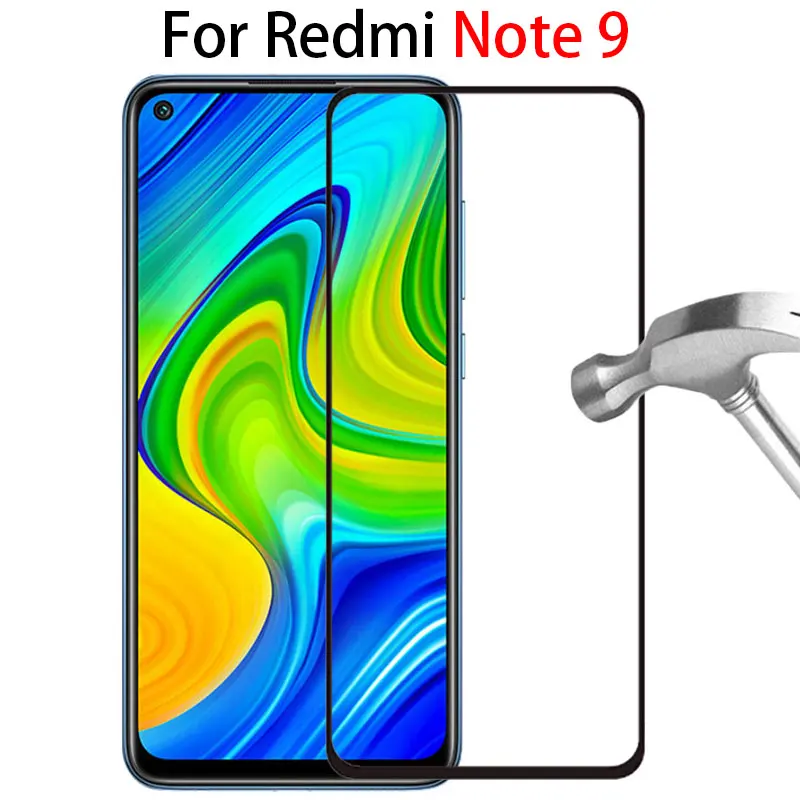 Защитное стекло для экрана xiaomi redmi note 9 закаленное на ksiomi red mi not note9 not9 защитная