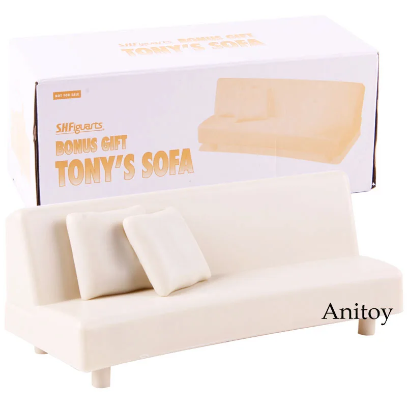 

SHF Marvel Avengers Iron Man Tony's Sofa PVC Action Figure Collectible Model Toy Sofa for Doll