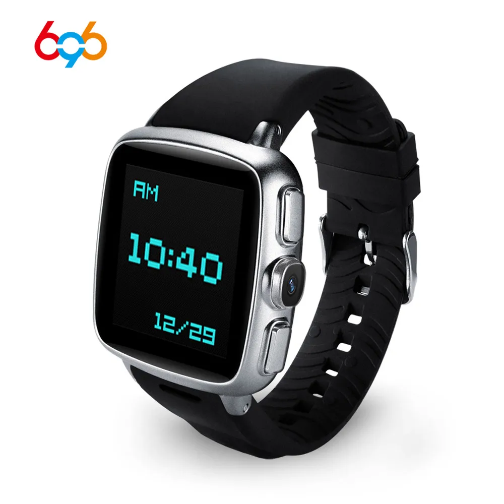 

696 Z01 3G WCDMA Fitness Tracker Smart Watch Sleep Bluetooth 4.0 Smartwatch Android Push Message WiFi SIM Camera GPS Phone Watch