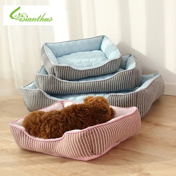 

Summer Cooling Pet Dog Mat Ice Pad Dog Sleeping Mats For Dogs Cats Pet Kennel Top Quality Cool Cold Silk Bed For Dog