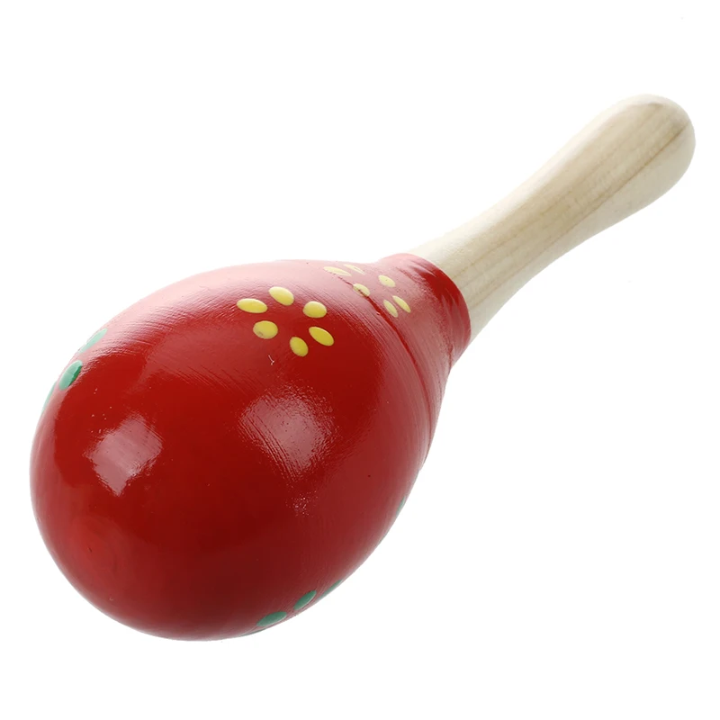 2 деревянных музыкальных инструмента Maracas игрушка для детей|Игрушечные