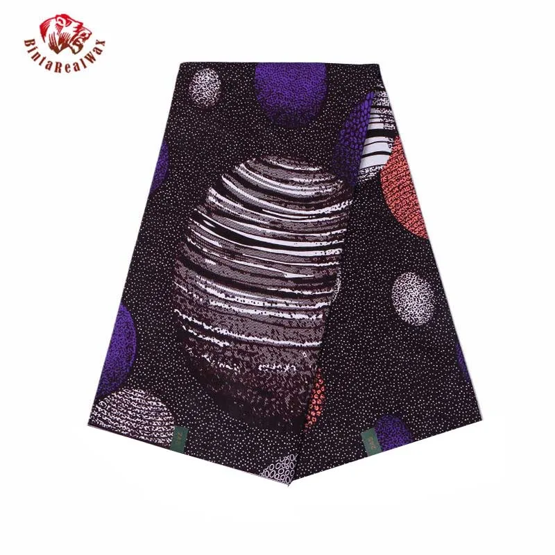 Последние 6 ярдов хлопок ткань Африканский принт ткань воск бинтареалвоск Африканский принт ткань свадебное платье 24FS1188