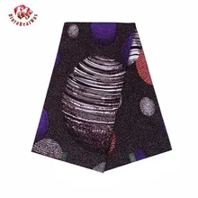 Последние 6 ярдов хлопок ткань Африканский принт ткань воск бинтареалвоск Африканский принт ткань свадебное платье 24FS1188