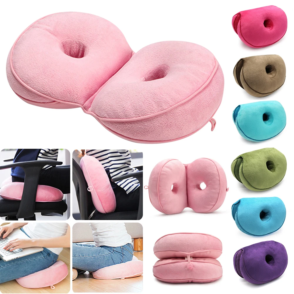 

Multifunctional Dual Comfort Seat Cushion Memory Foam of Hip Lift Seat Cushion Beautiful Butt Latex Seat Cushion Comfy for Home