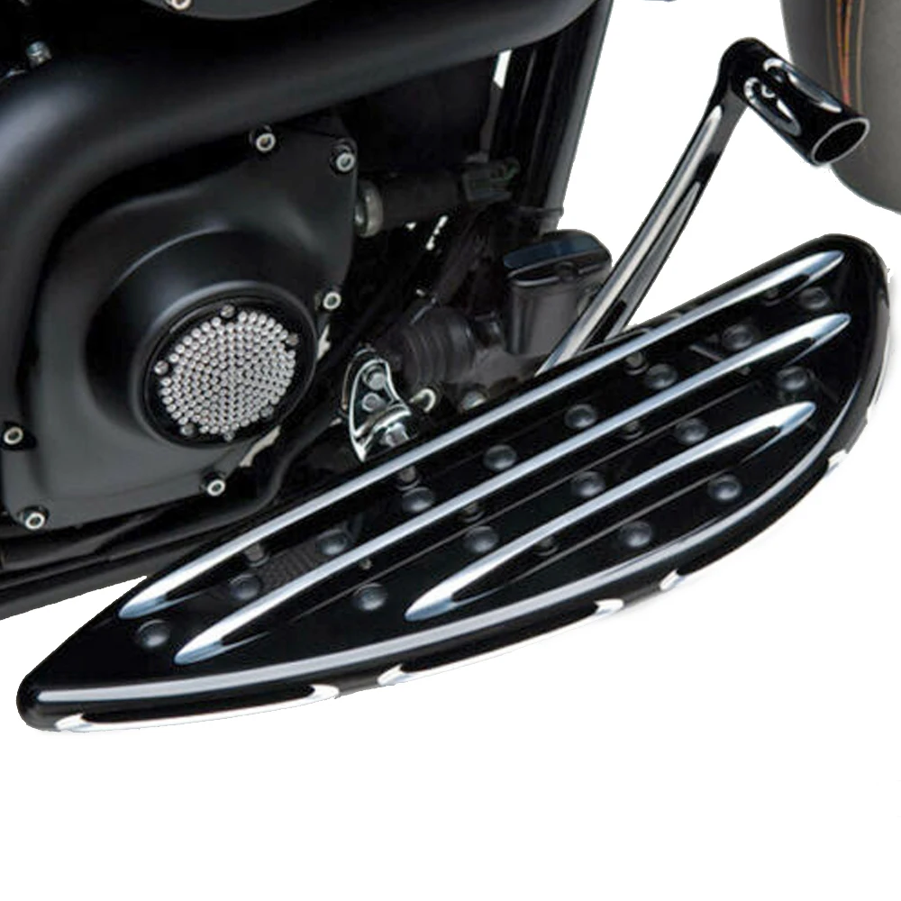 Motorcycle Driver Stretched Floorboard Foot Peg Pedals Front FootBoard