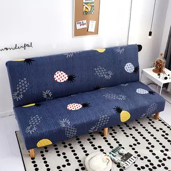 

Stretch Sofa Covers Armless Furniture Protector Polyester Loveseat Couch Cover Arm Chair Cover for Living Room Home decor
