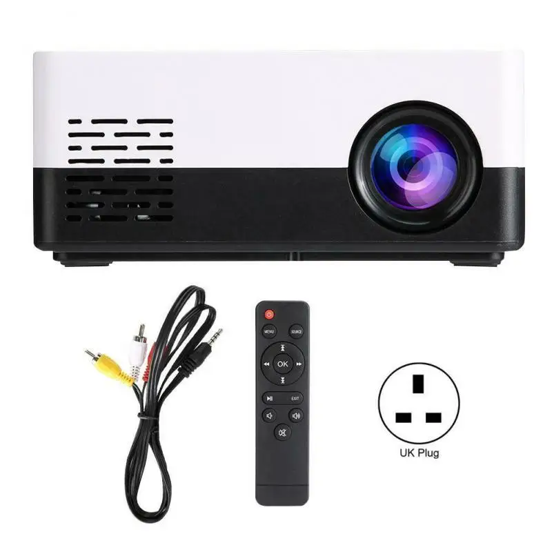 J15 1080P HD проектор Bluetooth светодиодный мини-проектор портативный видеопроектор для видео игр домашний кинотеатр медиаплеер