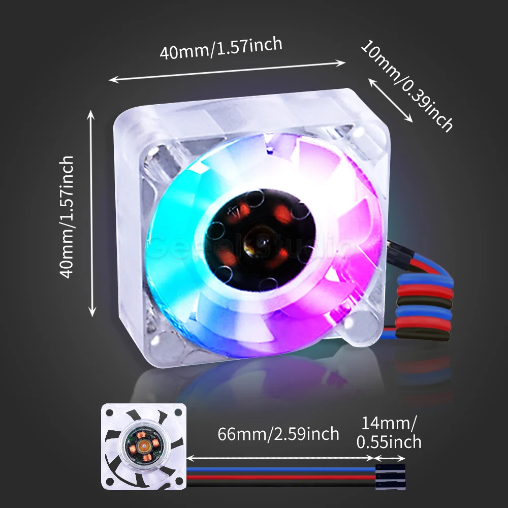 SUCHUANGUANG Ventola Stampante 3D 3010 24V 2Pin 30x30x10mm Mini Dispositivo di Raffreddamento Senza spazzole Ventola di Raffreddamento CPU Ventola di Raffreddamento