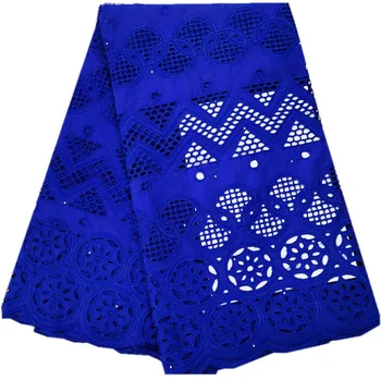 

2020 New arrival polish cotton lace for men Hot sale African voile lace Swiss fabric High quality 5 yards per piece